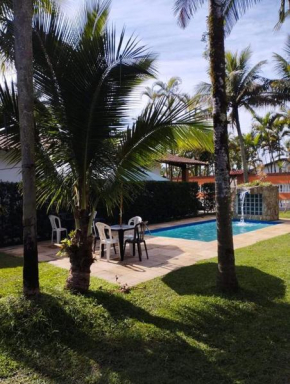 Bertioga pé na areia com piscina no Cantão do Indaiá